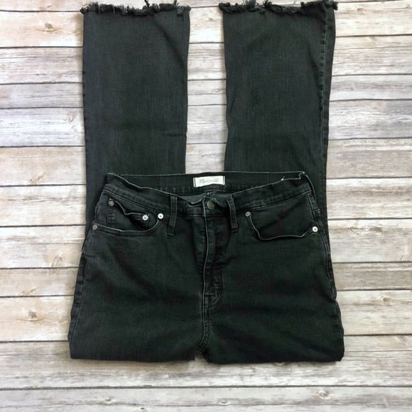 SOLD Gray Madewell Cali Demi Boot Jeans - Picture 3 of 10